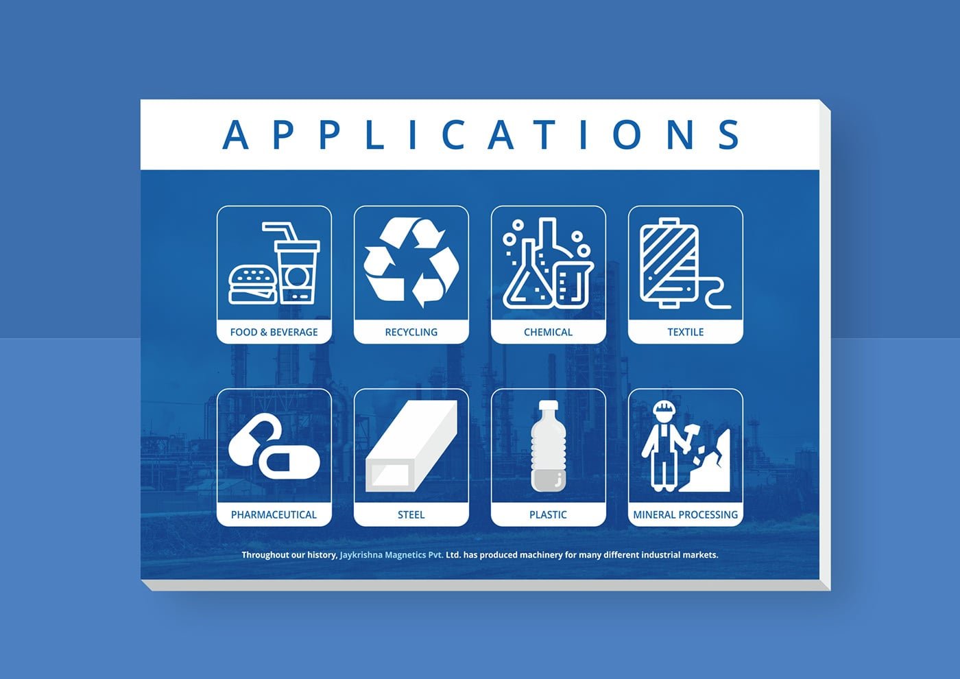Corporate Company Profile for Manufacturing Industry