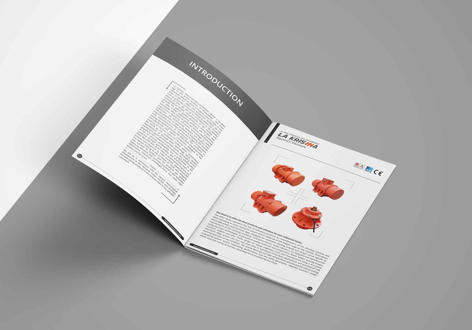 Industrial Product Catalogue Design