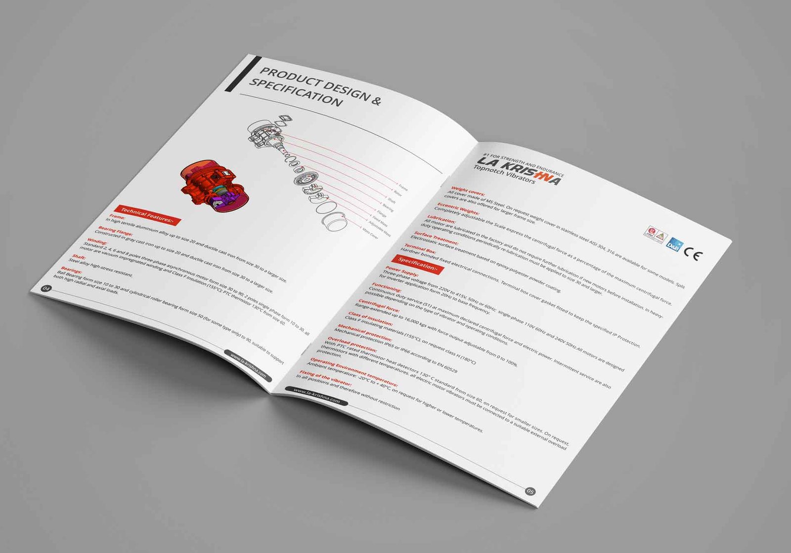Manufacturing Company Product Catalogue