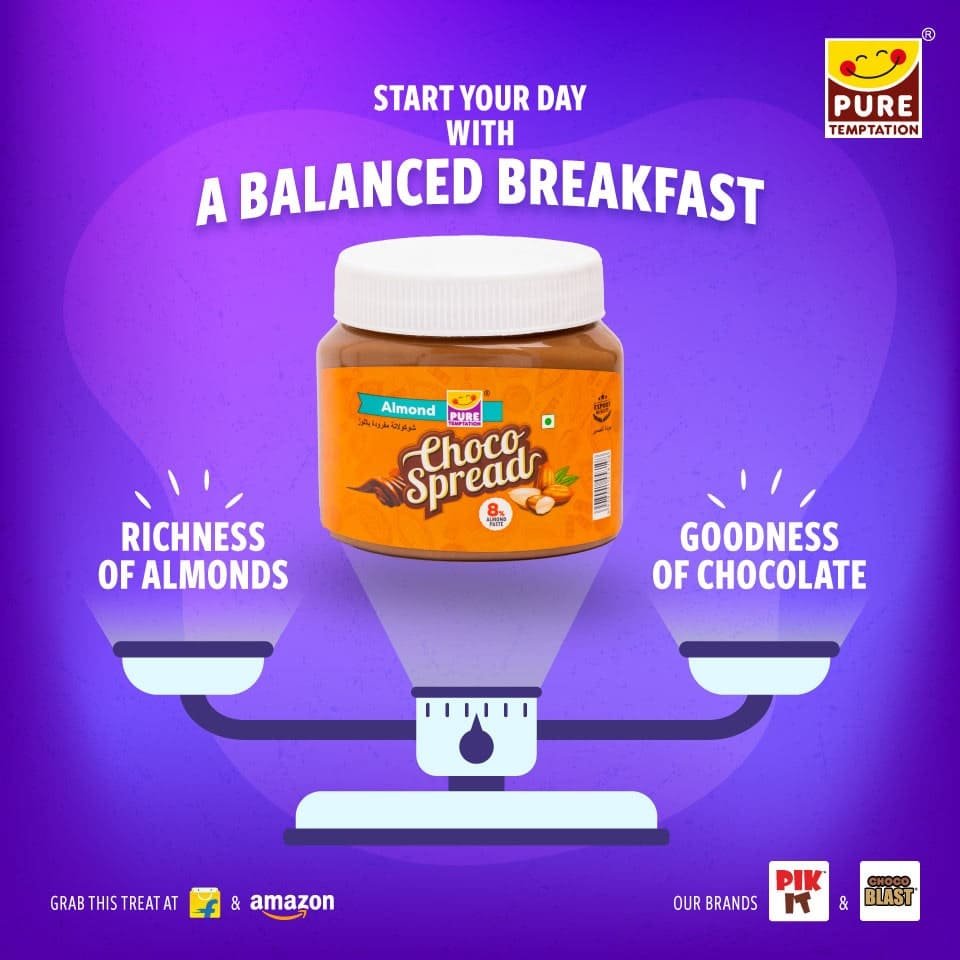 Social Media Creative for Chocolate Brand