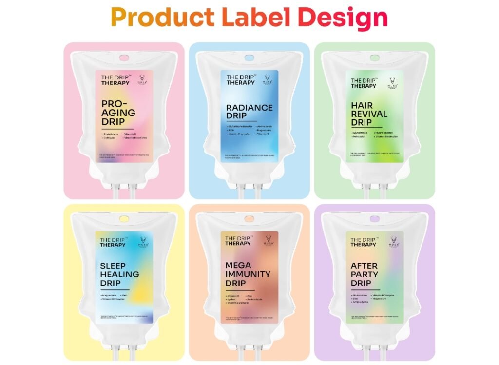 How We Built The Drip Therapy™ Brand – Strategy to Execution by Wolfable