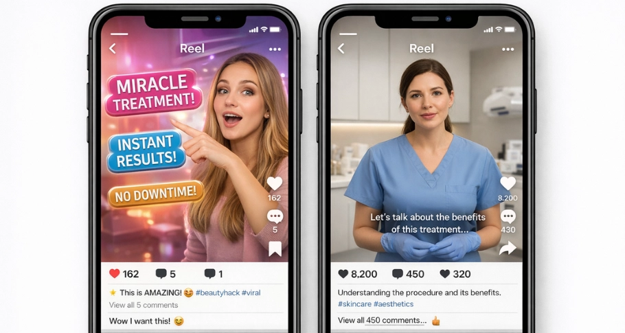 Trend vs. Trust Instagram Reel