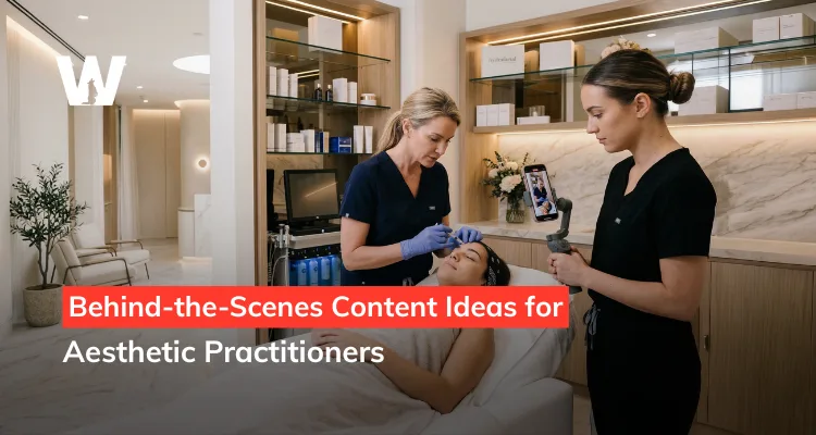 Behind-the-Scenes Content Ideas for Aesthetic Practitioners