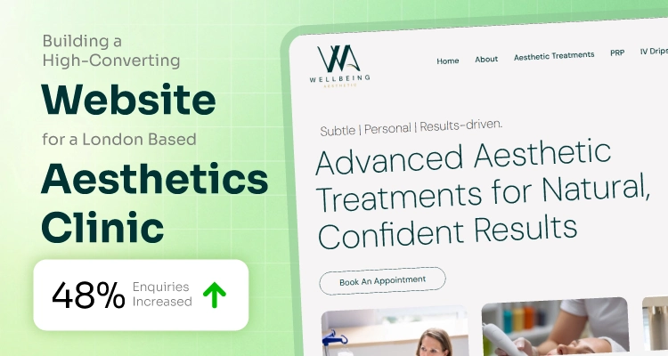 Building a High-Converting Website for a London Based Aesthetics Clinic