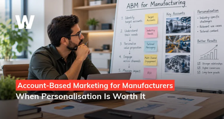 Account-Based Marketing for Manufacturers: When Personalisation Is Worth It