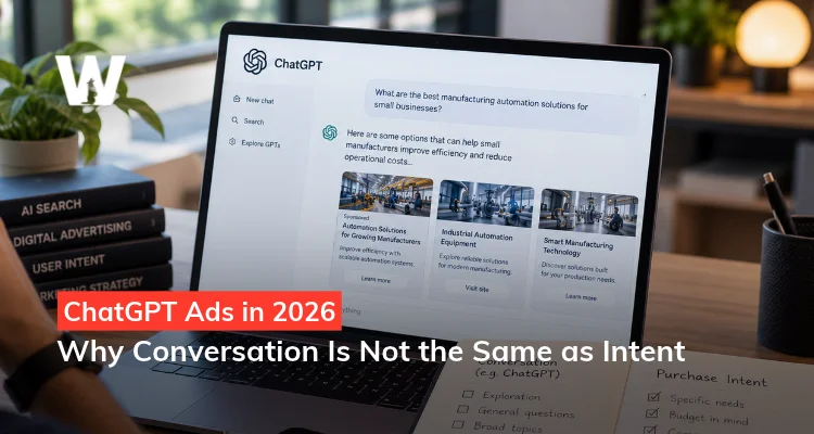 ChatGPT Ads in 2026: Why Conversation Is Not the Same as Intent